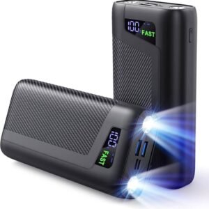 POWER BANK WITH LED DISPLAY + FLASHLIGHT 20% off