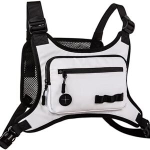 WHITE TACTICAL CHEST BAG 20% off